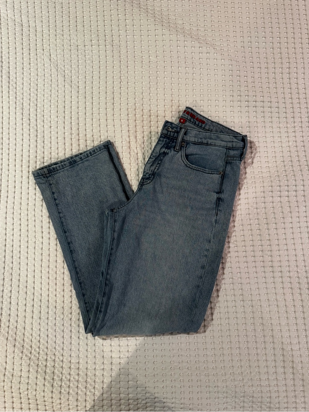 Lucky Brand Zoe High-Rise Straight Jeans